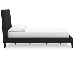 Cadmori Full Upholstered Bed with Roll Slats