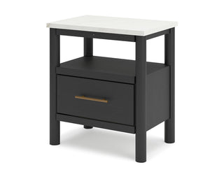 Cadmori King Panel Bed, Dresser, Mirror and Nightstand