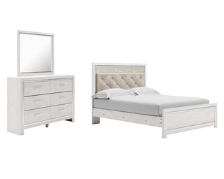 Altyra Queen Panel Bed, Dresser and Mirror