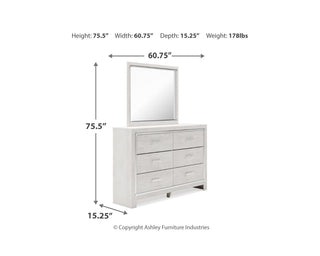 Altyra Queen Storage Bed, Dresser, Mirror, Chest and Nightstand