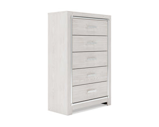 Altyra Queen Storage Bed, Dresser, Mirror, Chest and Nightstand