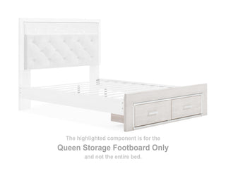 Altyra Queen Storage Footboard