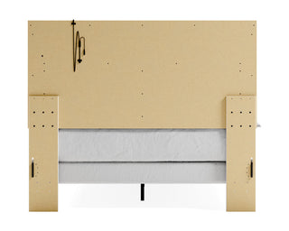 Altyra Queen Upholstered Panel Bed, Dresser, Mirror, and Nightstand