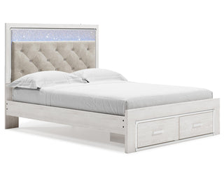 Altyra Queen Storage Bed, Dresser, Mirror, Chest and Nightstand