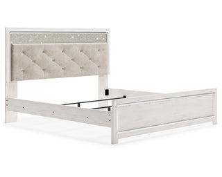 Altyra King Panel Bed, Dresser, Mirror, Chest and Nightstand