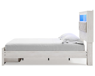 Altyra Queen Panel Storage Bed, Dresser, Mirror and Nightstand