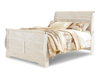 Willowton Queen Sleigh Bed