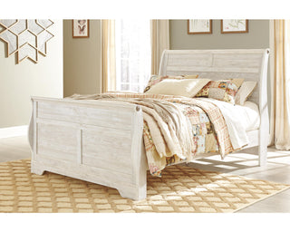 Willowton Queen Sleigh Bed