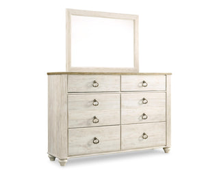 Willowton Dresser and Mirror
