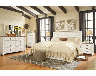 Willowton King/California King Panel Headboard