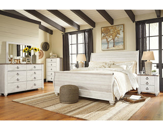 Willowton King Sleigh Bed
