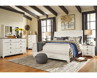 Willowton King Sleigh Bed