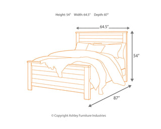 Porter California King Panel Bed