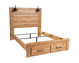 Pasklyn Queen Panel Storage Bed