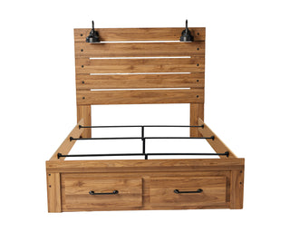 Pasklyn Queen Panel Storage Bed