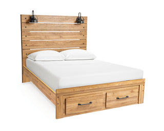Pasklyn King Panel Storage Bed