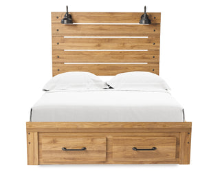 Pasklyn King Panel Storage Bed