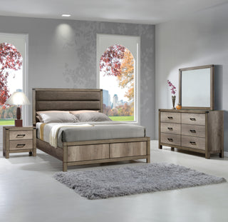 MATTEO QUEEN HEADBOARD/FOOTBOARD