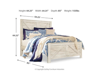 Bellaby Queen Crossbuck Panel Bed