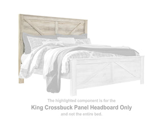 Bellaby King Crossbuck Panel Headboard