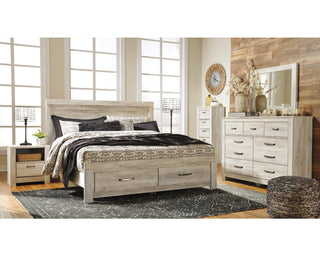 Bellaby King Platform Bed with 2 Storage Drawers