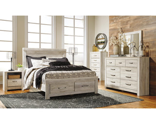 Bellaby Queen Platform Bed with 2 Storage Drawers