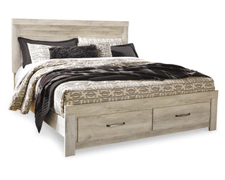 Bellaby King Platform Bed with 2 Storage Drawers