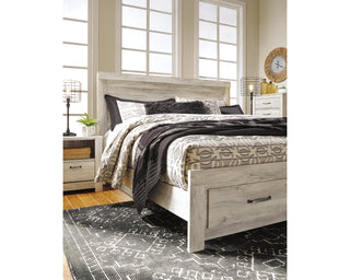 Bellaby King Platform Bed with 2 Storage Drawers