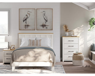 Linnocreek Queen Panel Headboard, Dresser and Mirror