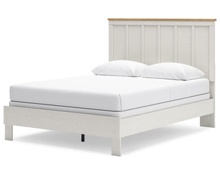 Linnocreek Queen Panel Bed, Dresser, Mirror and Nightstand