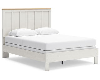 Linnocreek Queen Panel Bed, Dresser, Mirror and Nightstand