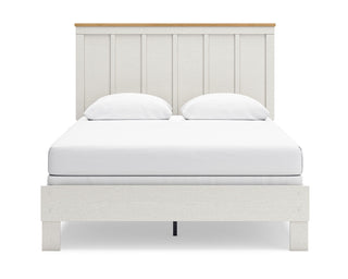 Linnocreek Queen Panel Bed, Dresser and Mirror