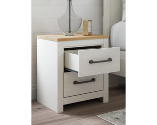 Linnocreek Queen Panel Bed, Dresser, Mirror and Nightstand