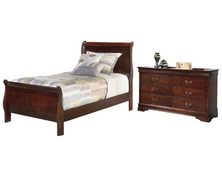 Alisdair Twin Sleigh Bed and Dresser