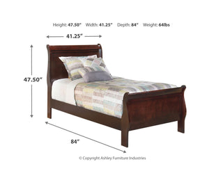 Alisdair Twin Sleigh Bed