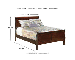 Alisdair Full Sleigh Bed