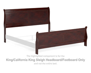 Alisdair King/California King Sleigh Headboard/Footboard