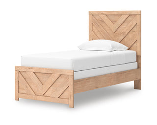 Sanginlane Twin Panel Bed