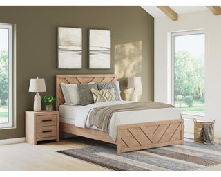 Sanginlane Queen Panel Bed