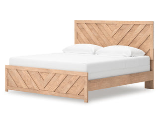 Sanginlane King Panel Bed