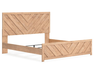 Sanginlane King Panel Bed