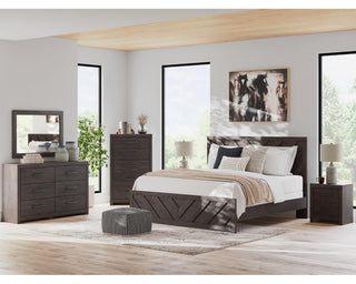 Prendonea King Panel Bed