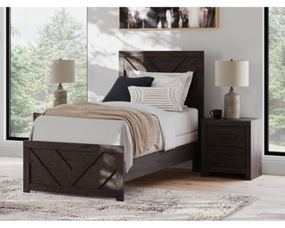 Prendonea Twin Panel Bed