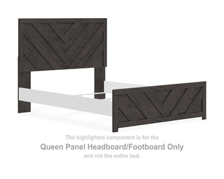 Prendonea Queen Panel Headboard/Footboard