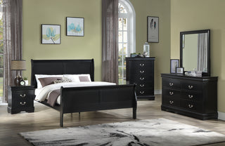 LOUIS PHILIP CHEST BLACK