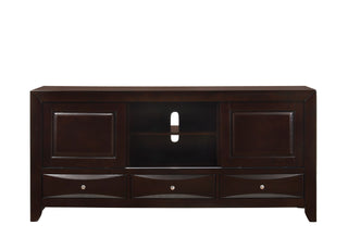 EMILY TV STAND DARK CHERRY