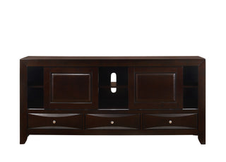 EMILY TV STAND DARK CHERRY