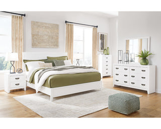 Binterglen King Panel Bed, Dresser and Mirror