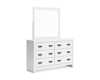 Binterglen Queen Panel Bed, Dresser and Mirror