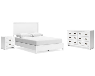 Binterglen Queen Panel Bed, Dresser and Nightstand